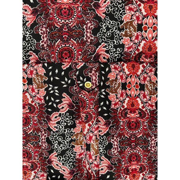 Cato Women's Floral Print V-Neck Blouse 3/4 Sleeve Size 22/24 Multicolor - Picture 6 of 10